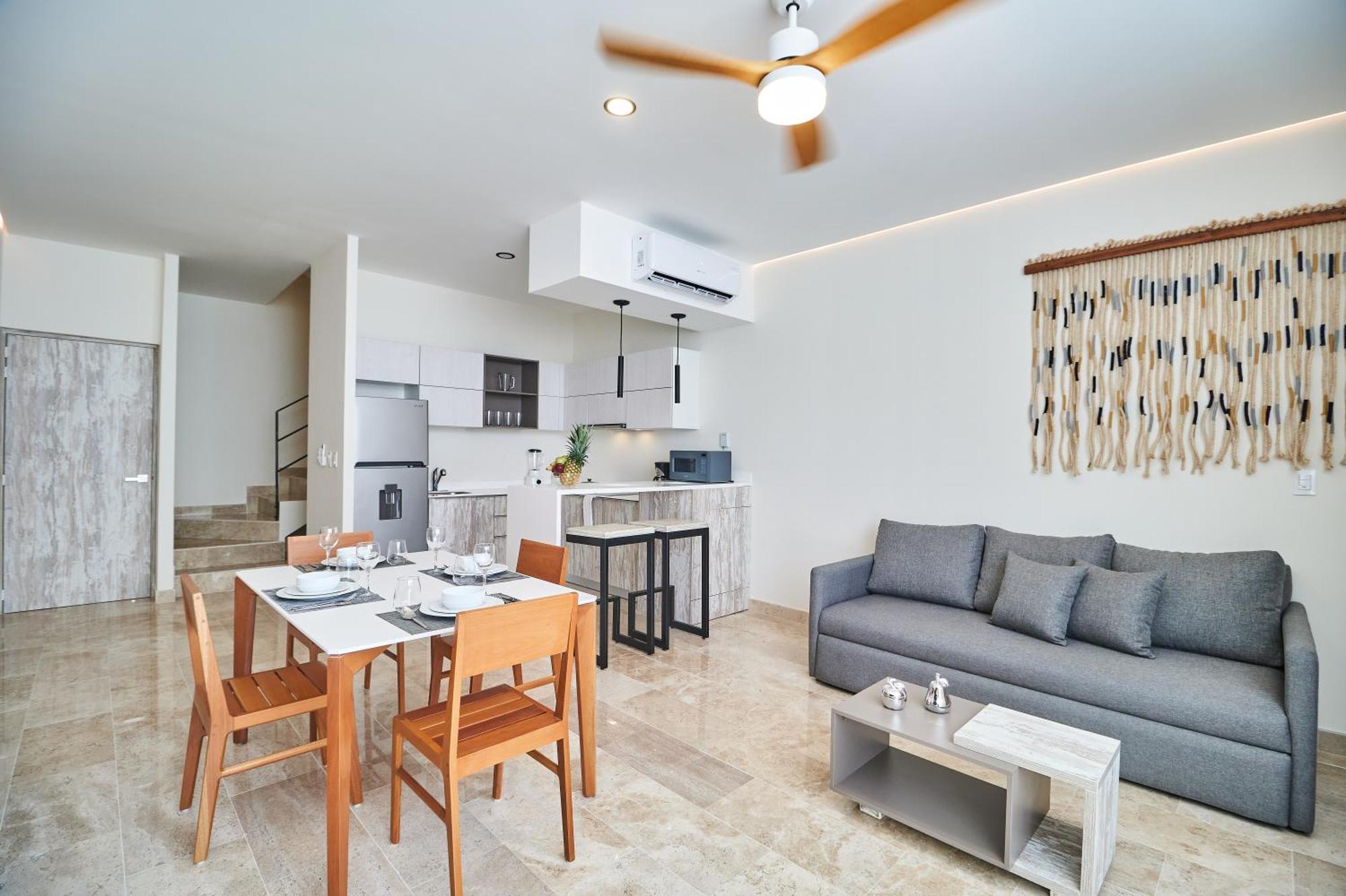 Luxury Penthouse With Private Pool In Aldea Zama Apartment Тулум Екстериор снимка
